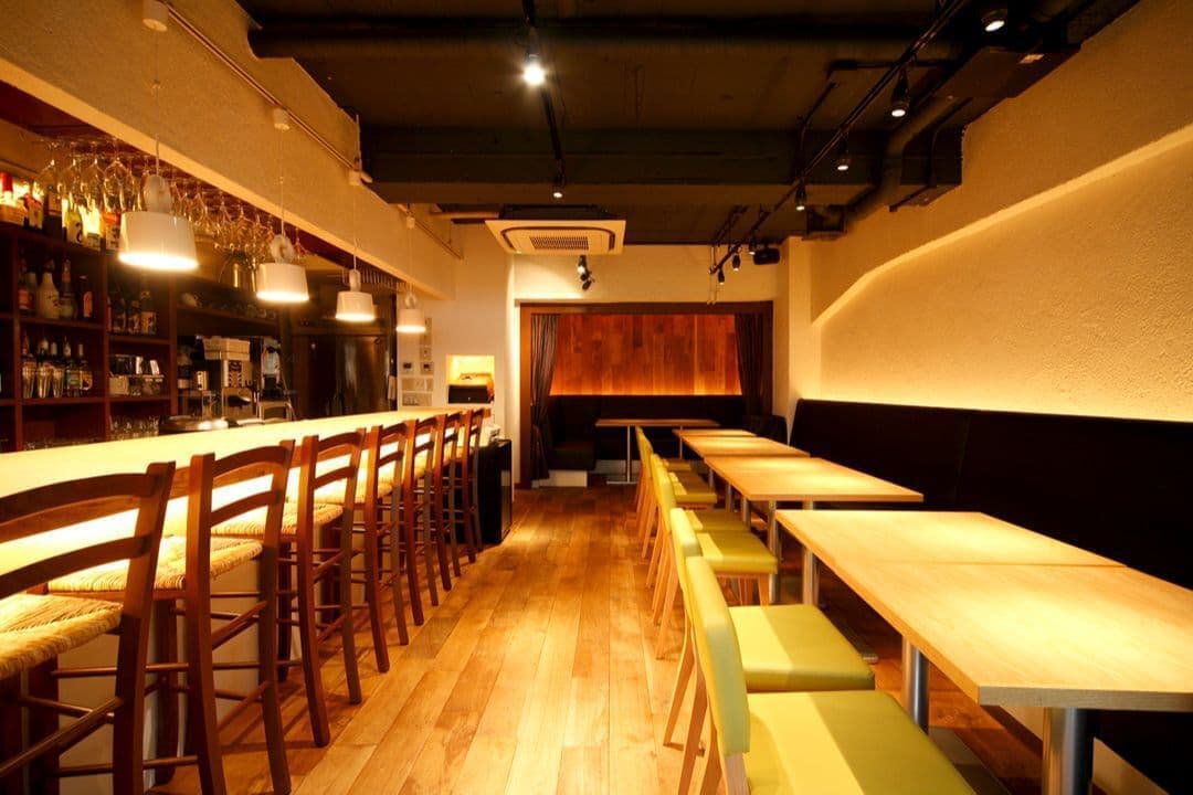 目黒川沿いのカフェ