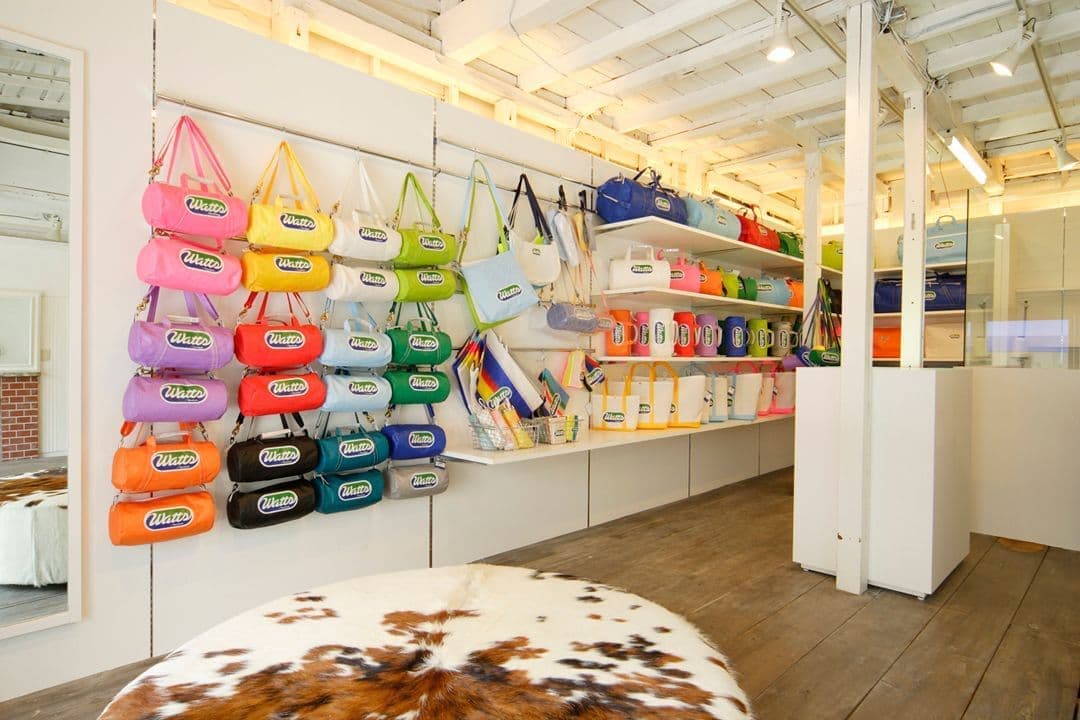 自由が丘　雑貨　バック　カラフル